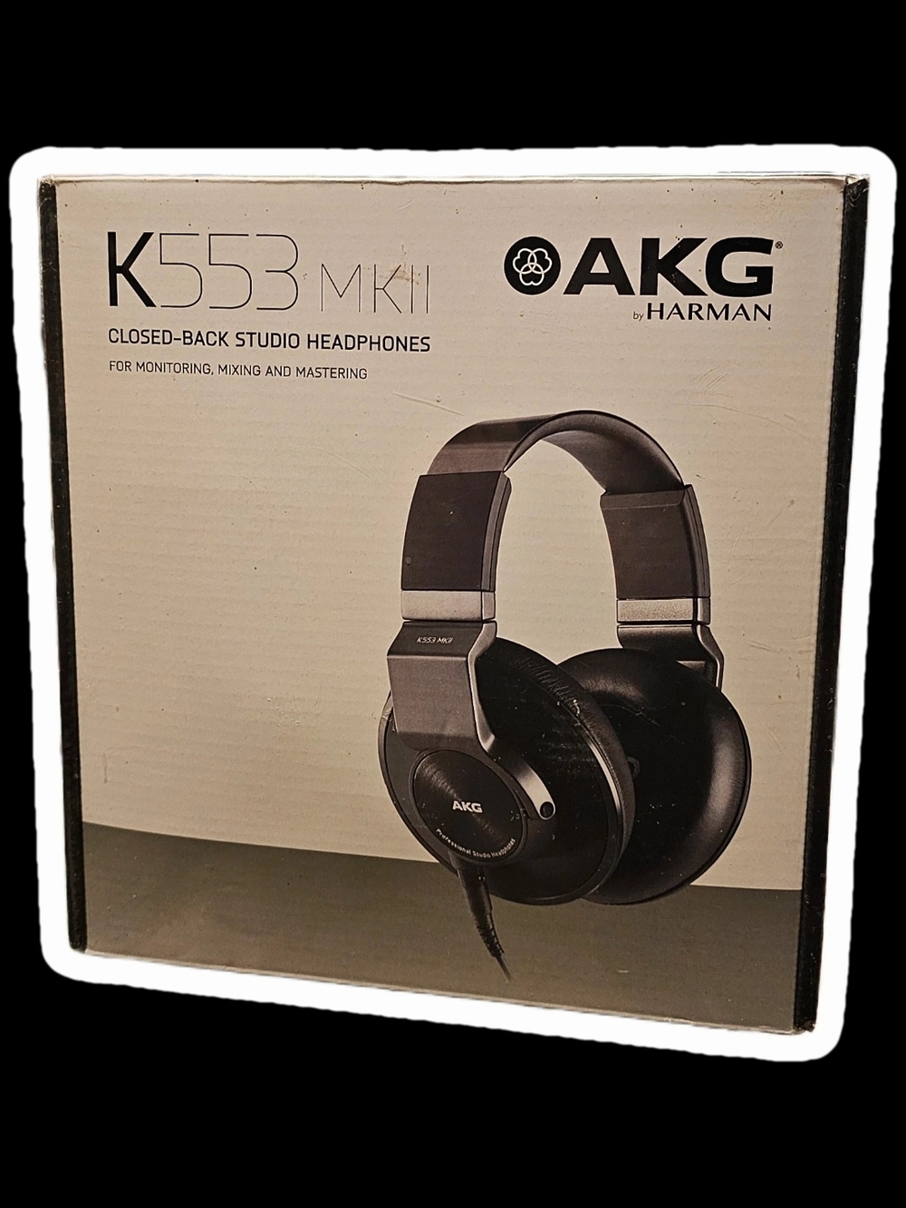 AKG K553 MKII Closed-Back Studio Headphones - Black